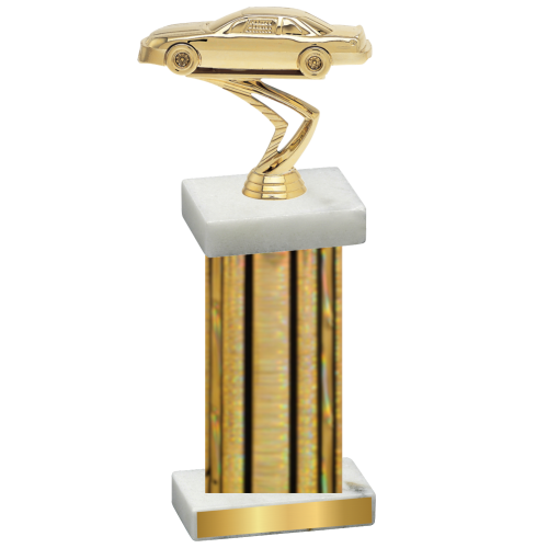 Single Gold Glacier Cars Trophy