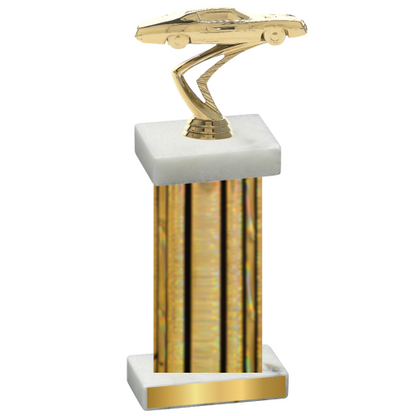 Single Gold Glacier Cars Trophy