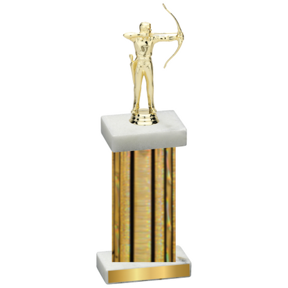 Single Gold Glacier Archery Trophy