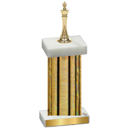 Single Gold Glacier Chess Trophy