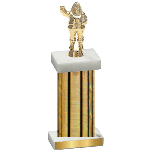 Single Gold Glacier Holiday Trophy