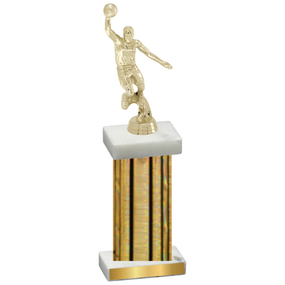 Single Gold Glacier Basketball Trophy