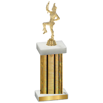 Single Gold Glacier Majorette Trophy