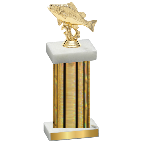 Single Gold Glacier Fishing Trophy