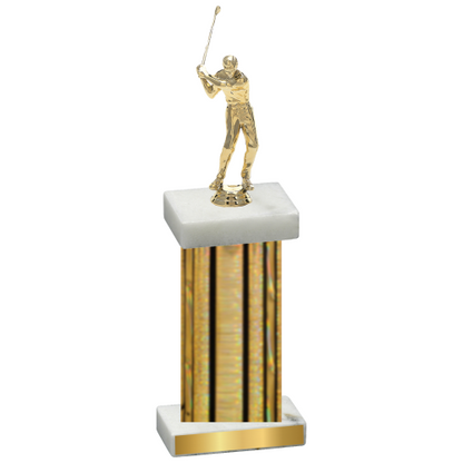 Single Gold Glacier Golf Trophy