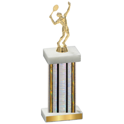 Single Silver Glacier Tennis Trophy