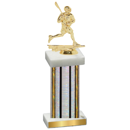 Single Silver Glacier Lacrosse Trophy