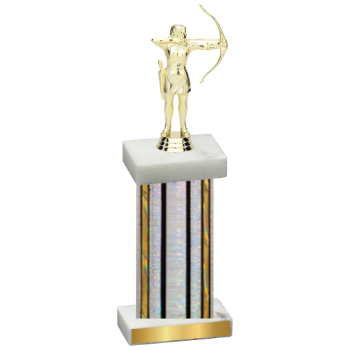 Single Silver Glacier Archery Trophy