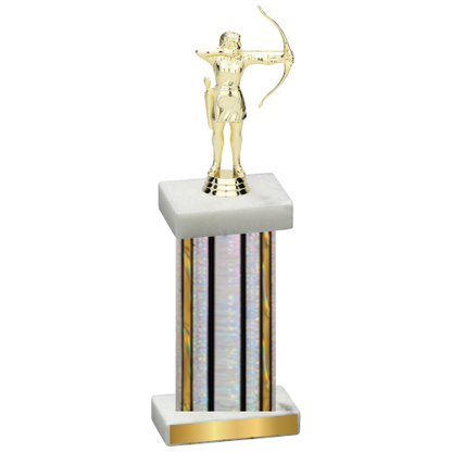 Single Silver Glacier Archery Trophy