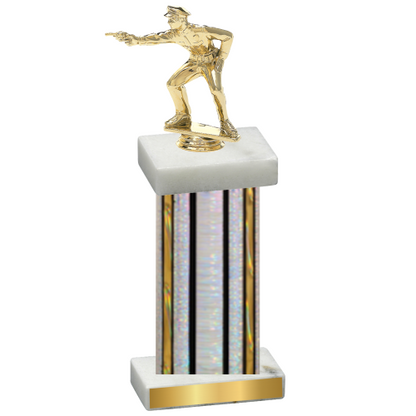 Single Silver Glacier Shooter Trophy