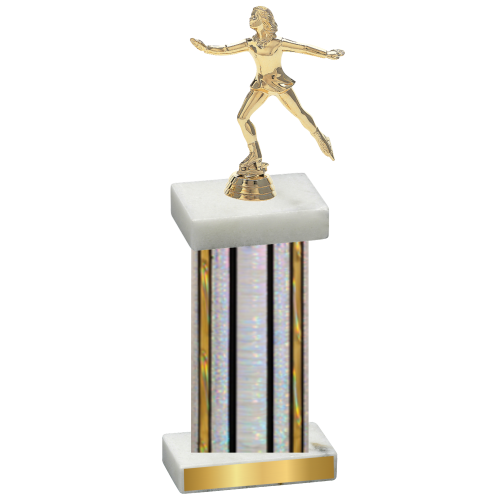 Single Silver Glacier Skater Trophy