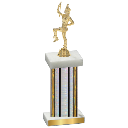 Single Silver Glacier Majorette Trophy