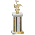 Single Silver Glacier Music Trophy