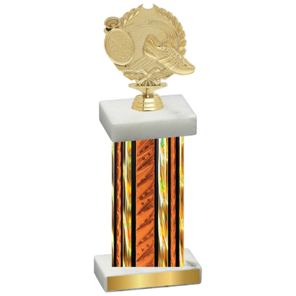 Single Orange Glacier Running Trophy