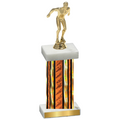 Single Orange Glacier Swimming Trophy