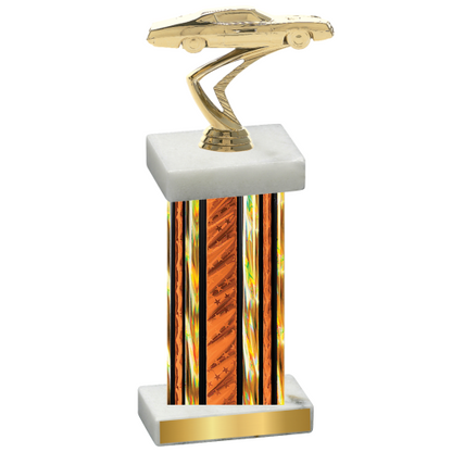 Single Orange Glacier Cars Trophy