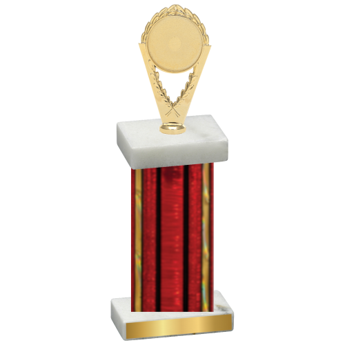 Single Red Glacier Insert Trophy