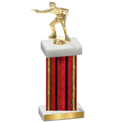 Single Red Glacier Shooter Trophy