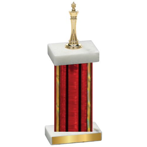 Single Red Glacier Chess Trophy