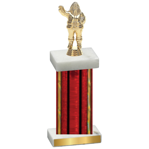 Single Red Glacier Holiday Trophy