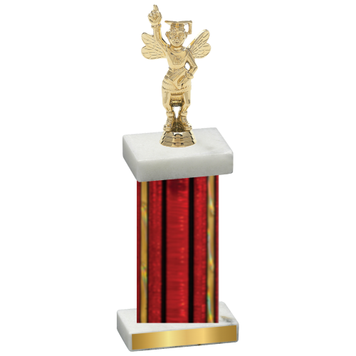 Single Red Glacier Academics Trophy