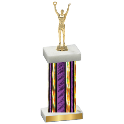 Single Purple Glacier Victory Trophy