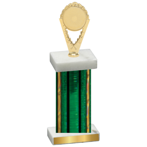 Single Green Glacier Insert Trophy