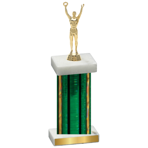 Single Green Glacier Victory Trophy