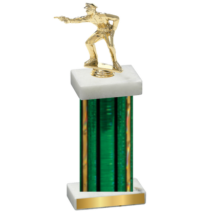 Single Green Glacier Shooter Trophy