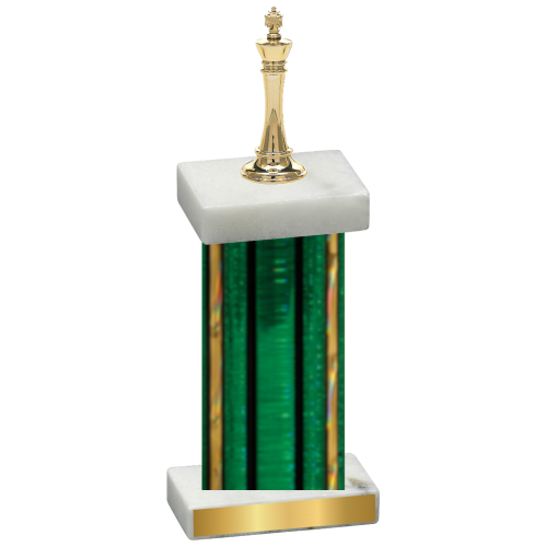 Single Green Glacier Chess Trophy