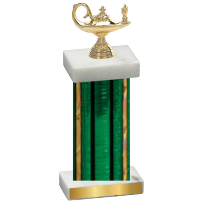 Single Green Glacier Academics Trophy