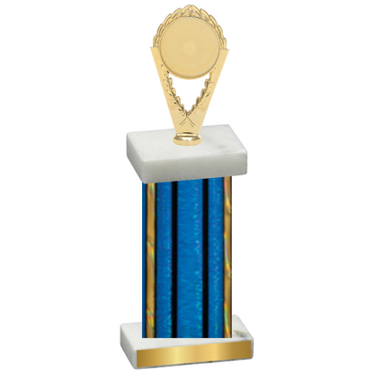 Single Blue Glacier Insert Trophy