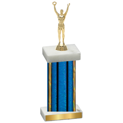 Single Blue Glacier Victory Trophy