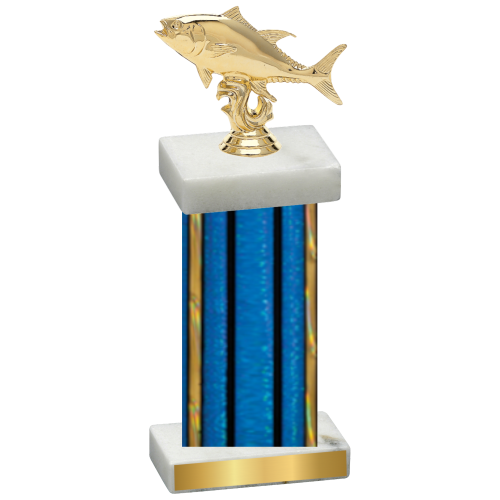 Single Blue Glacier Fishing Trophy