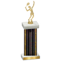 Single Black Glacier Tennis Trophy