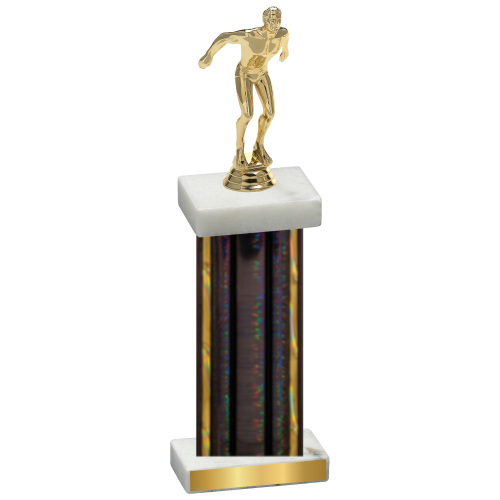 Single Black Glacier Swimming Trophy