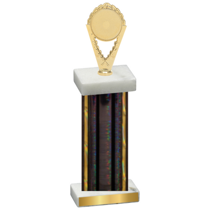 Single Black Glacier Insert Trophy