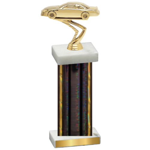 Single Black Glacier Cars Trophy