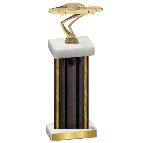 Single Black Glacier Cars Trophy