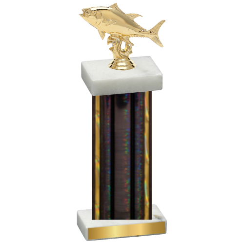 Single Black Glacier Fishing Trophy
