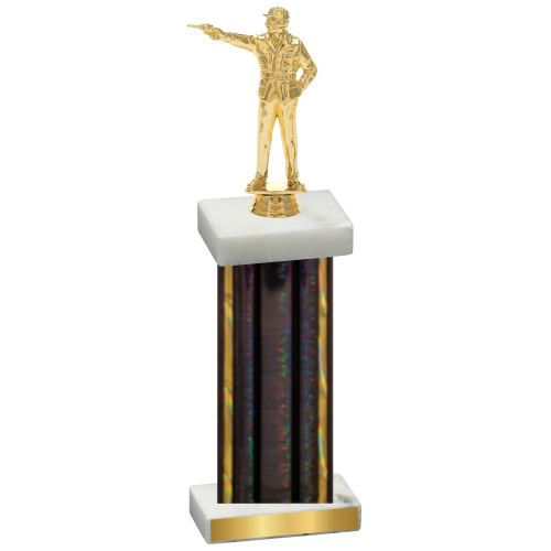 Single Black Glacier Shooter Trophy