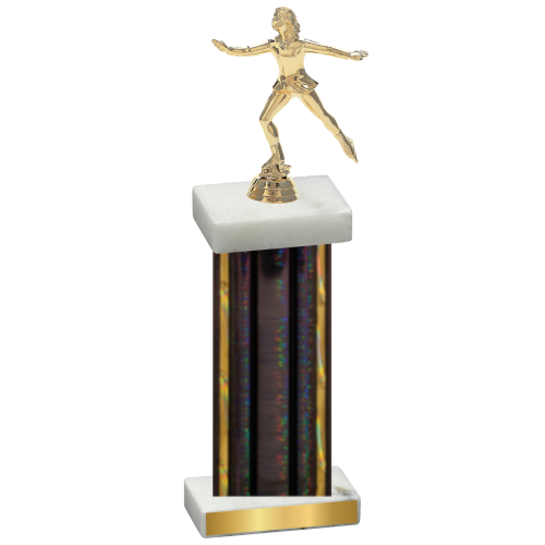 Single Black Glacier Skater Trophy