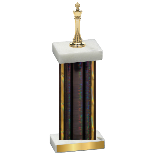 Single Black Glacier Chess Trophy