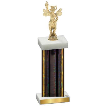 Single Black Glacier Academics Trophy