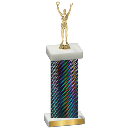 Single Black Carbon Fiber Victory Trophy