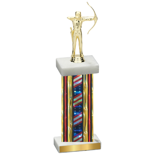 Single Flag USA Archery Trophy