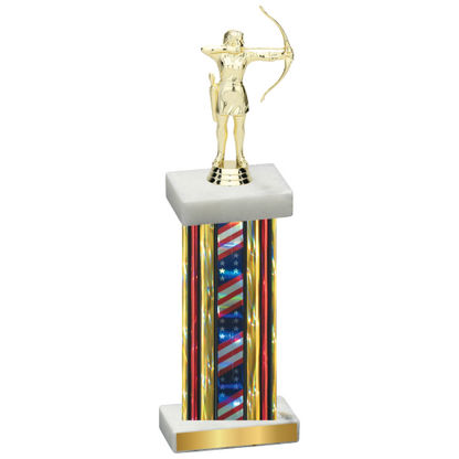 Single Flag USA Archery Trophy