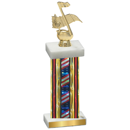 Single Flag USA Music Trophy