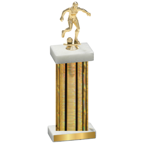 Single Gold Glacier Soccer Trophy