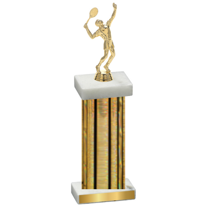 Single Gold Glacier Tennis Trophy